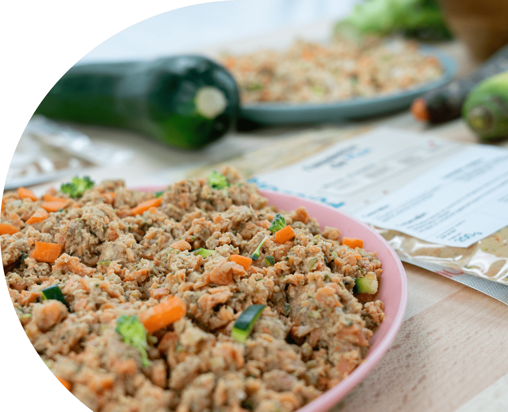 recette ration ménagère avec des légumes