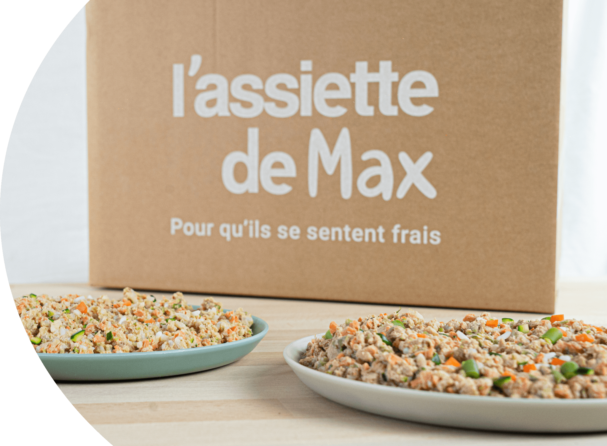 L'assiette de Max repas frais