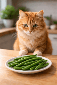 haricot vert pour chat